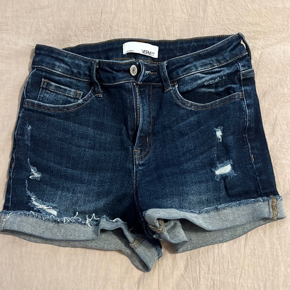 Vervet jean shorts